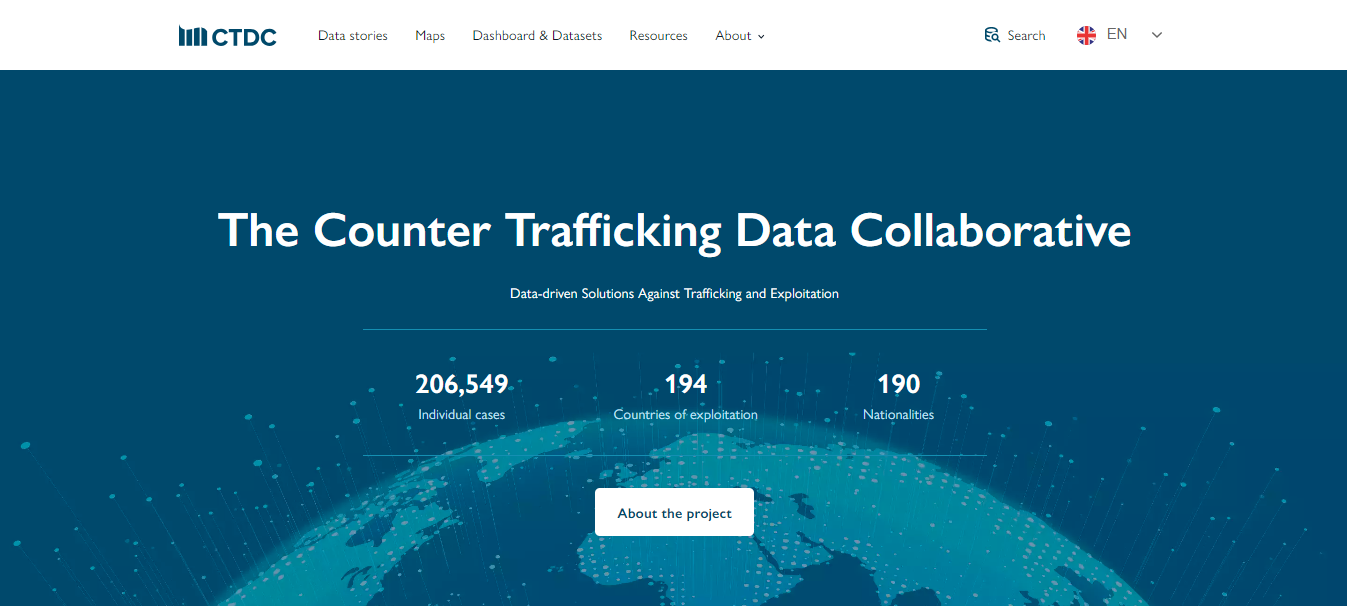 Read more about the article Counter Trafficking Data Collaborative (CTDC)