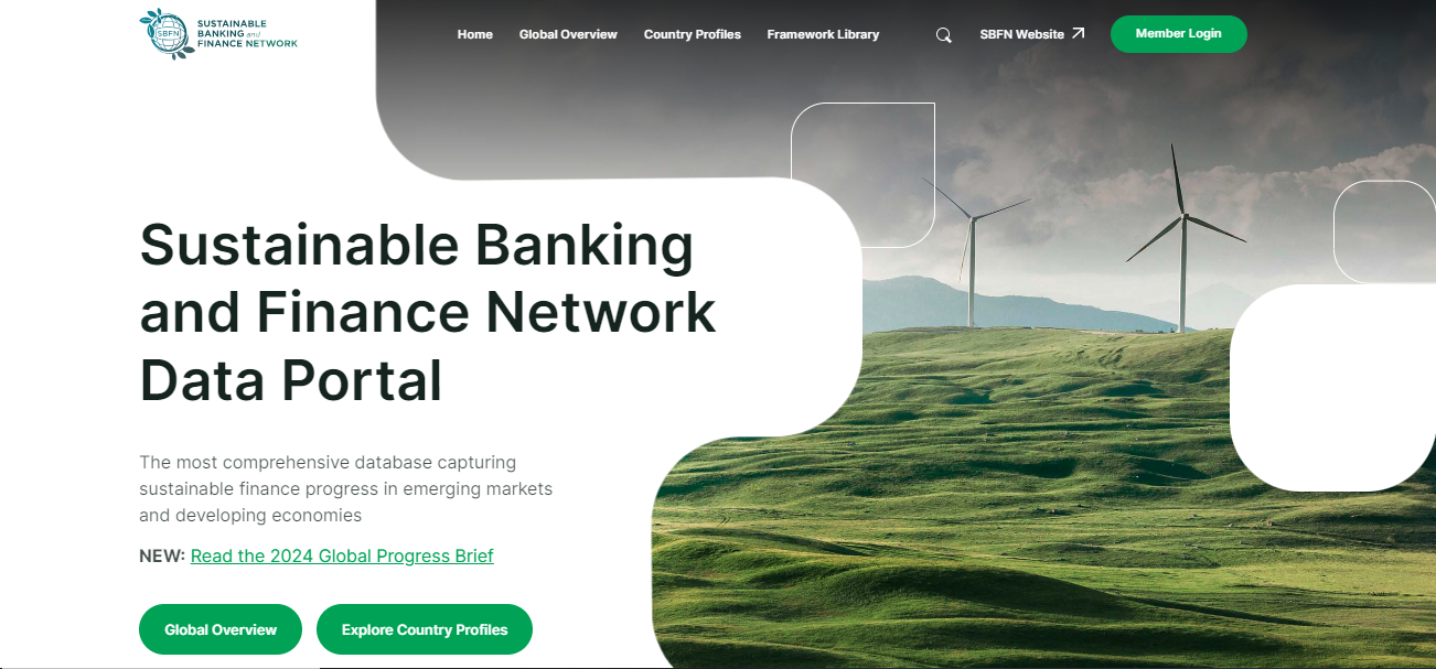 World Bank Project, Sustainable Banking and Finance Network